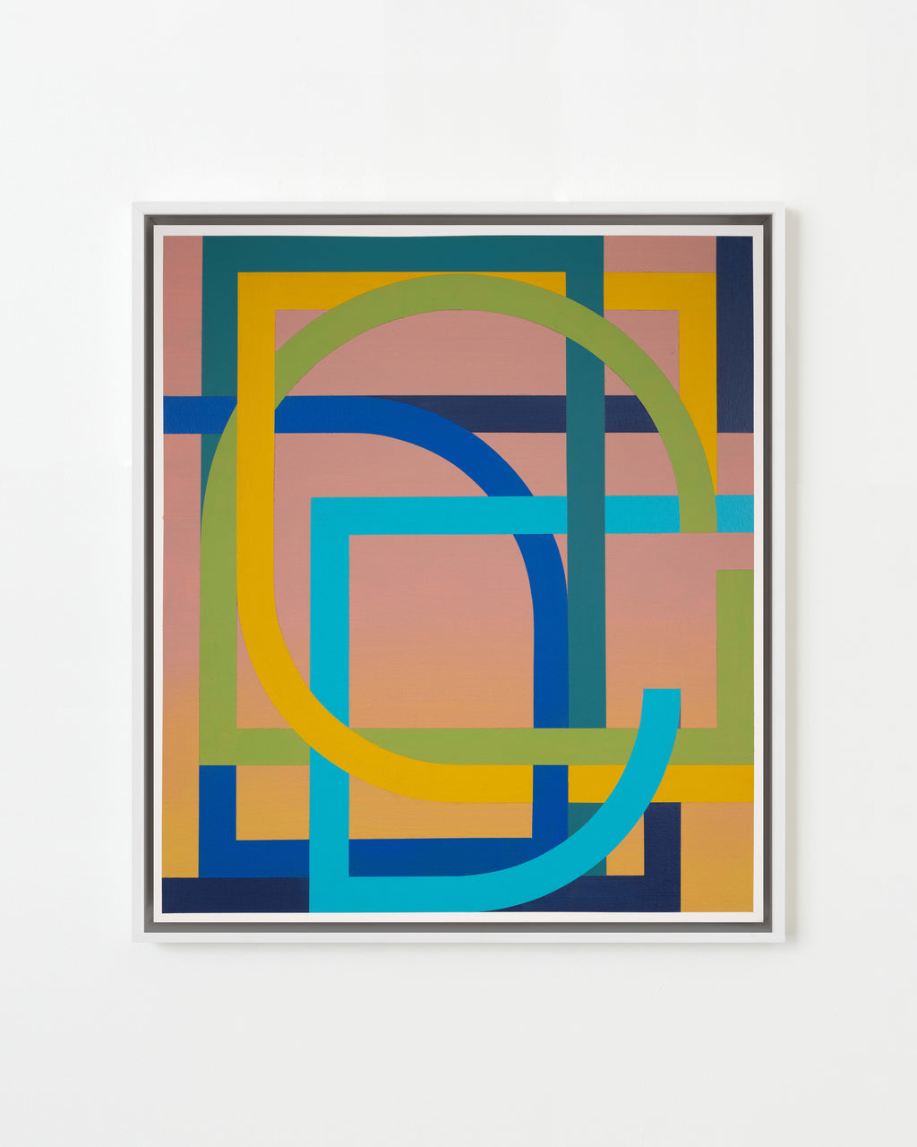 Painting by Christian Nguyen titled "Uroboros" - 1.