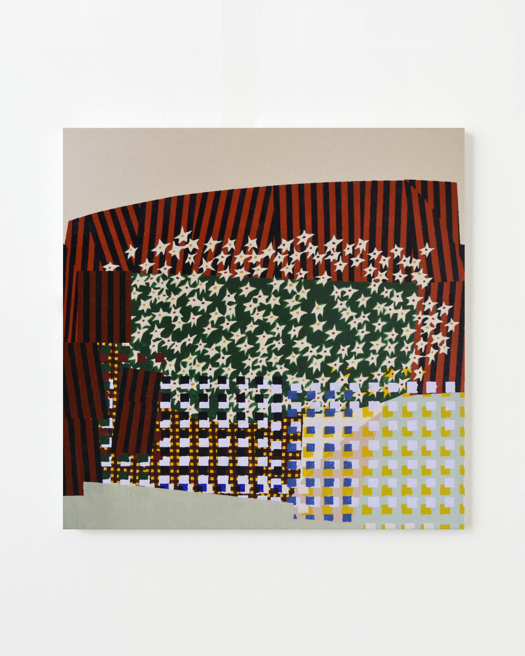 Painting by Misato Suzuki titled "Descendent of Memory" - 1.