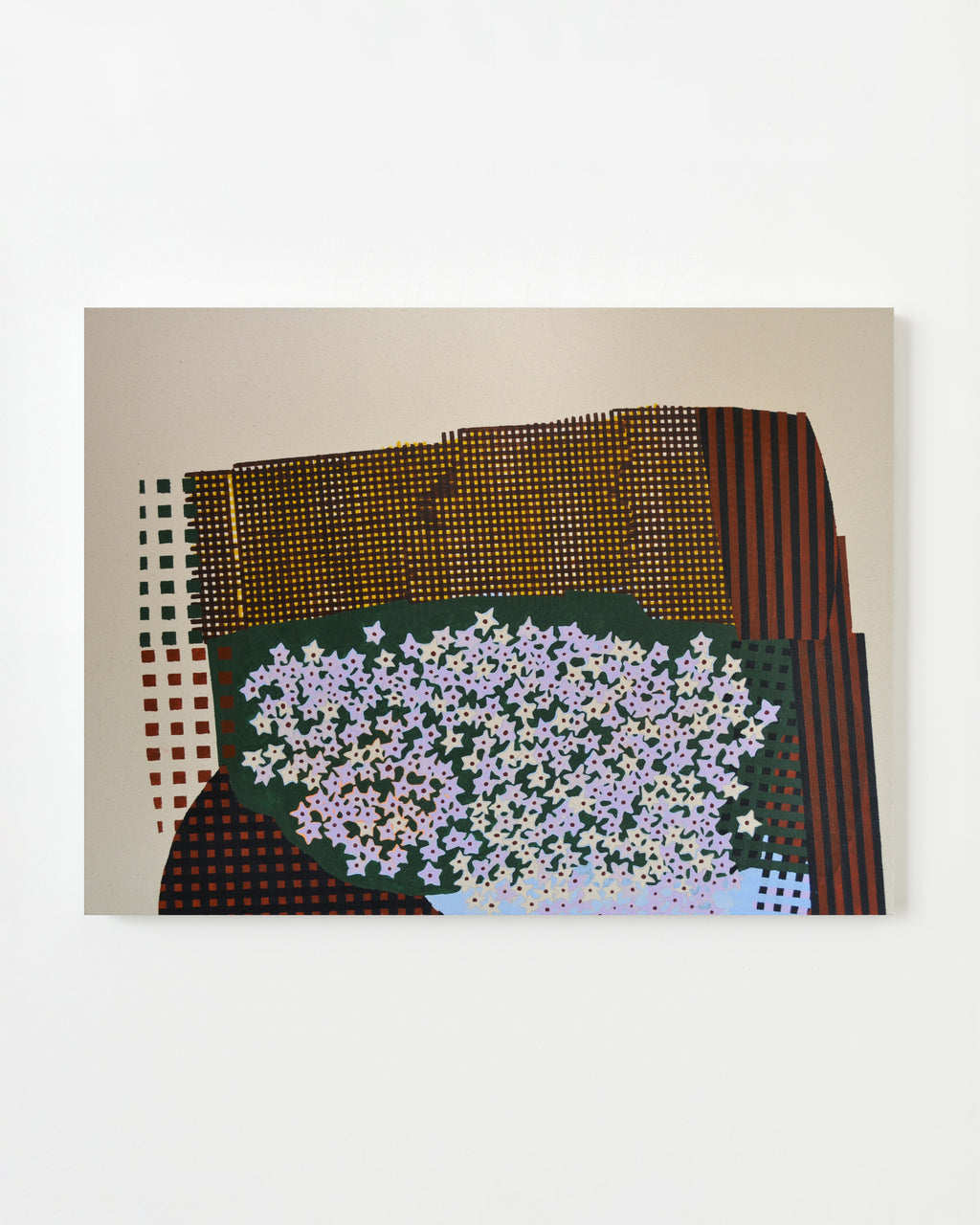 Painting by Misato Suzuki titled "Night Blooming" - 1.