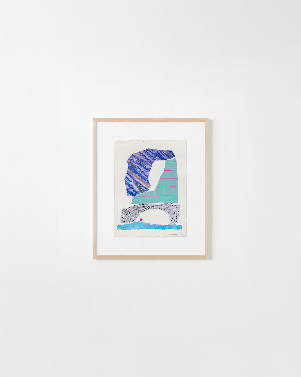 Mixed Media by Adam Frezza & Terri Chiao (CHIAOZZA) titled "Exquisite Plant Collage (Untitled)" - 1.