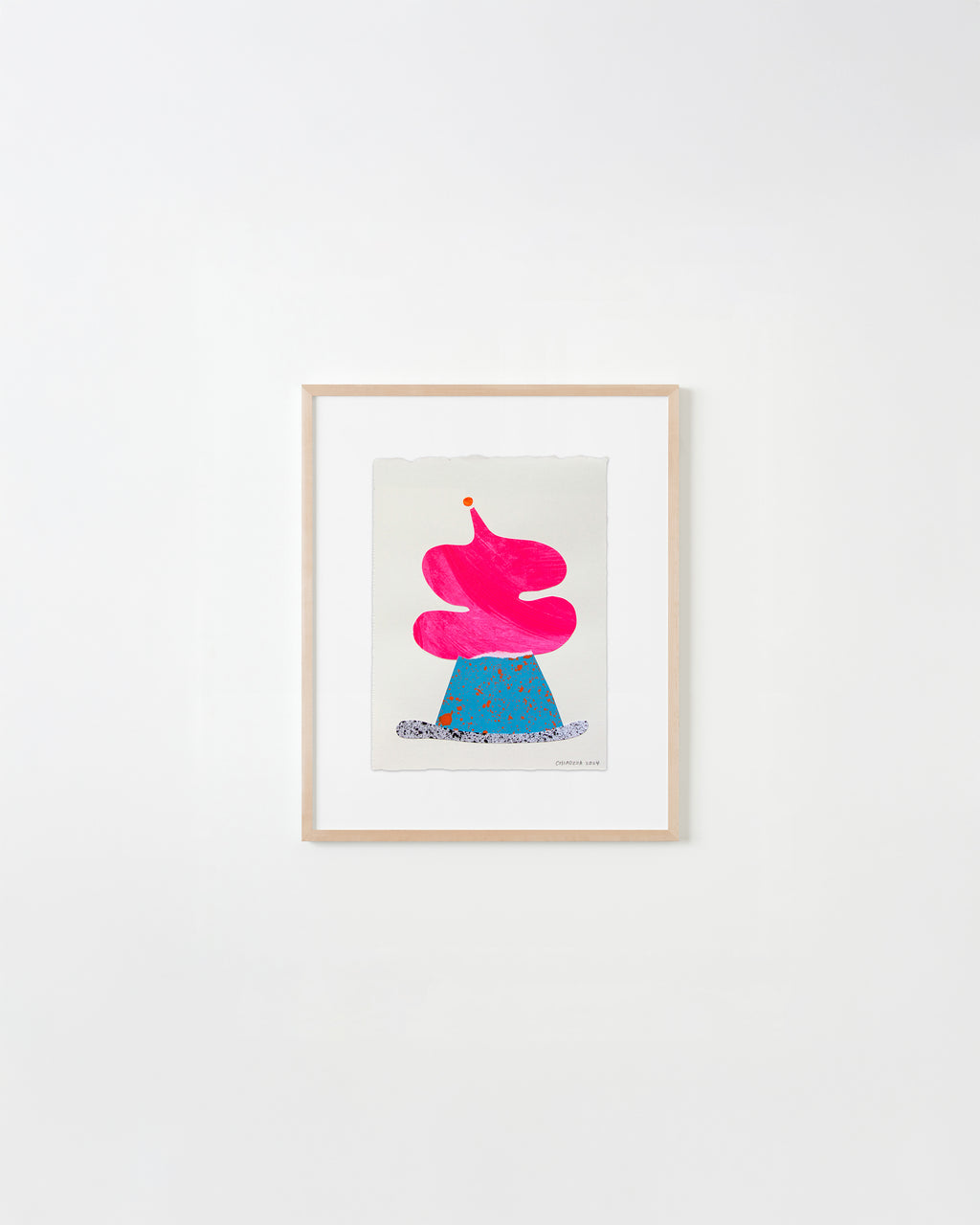 Mixed Media by Adam Frezza & Terri Chiao (CHIAOZZA) titled "Exquisite Plant Collage (Untitled)" - 1.