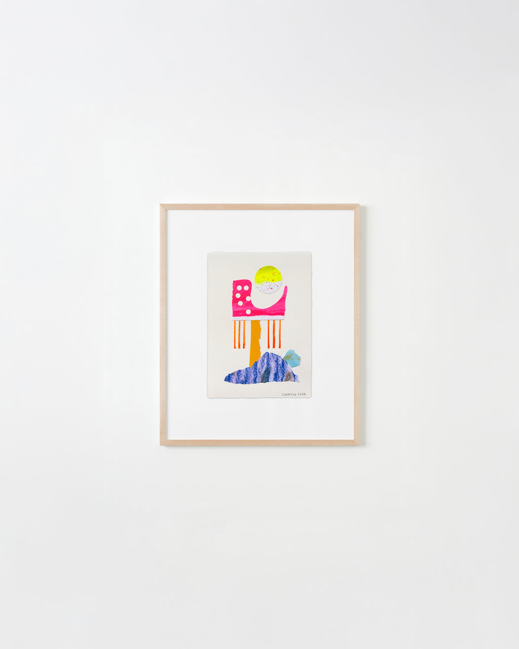 Mixed Media by Adam Frezza & Terri Chiao (CHIAOZZA) titled "Exquisite Plant Collage (Untitled)" - 1.