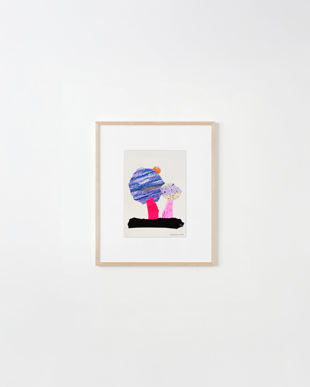 Mixed Media by Adam Frezza & Terri Chiao (CHIAOZZA) titled "Exquisite Plant Collage (Untitled)" - 1.