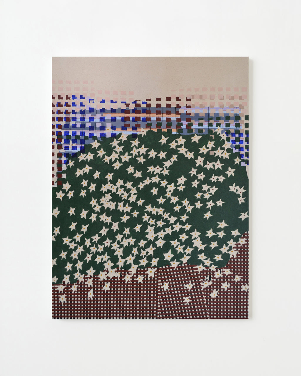 Painting by Misato Suzuki titled "Door of The Cosmos" - 1.