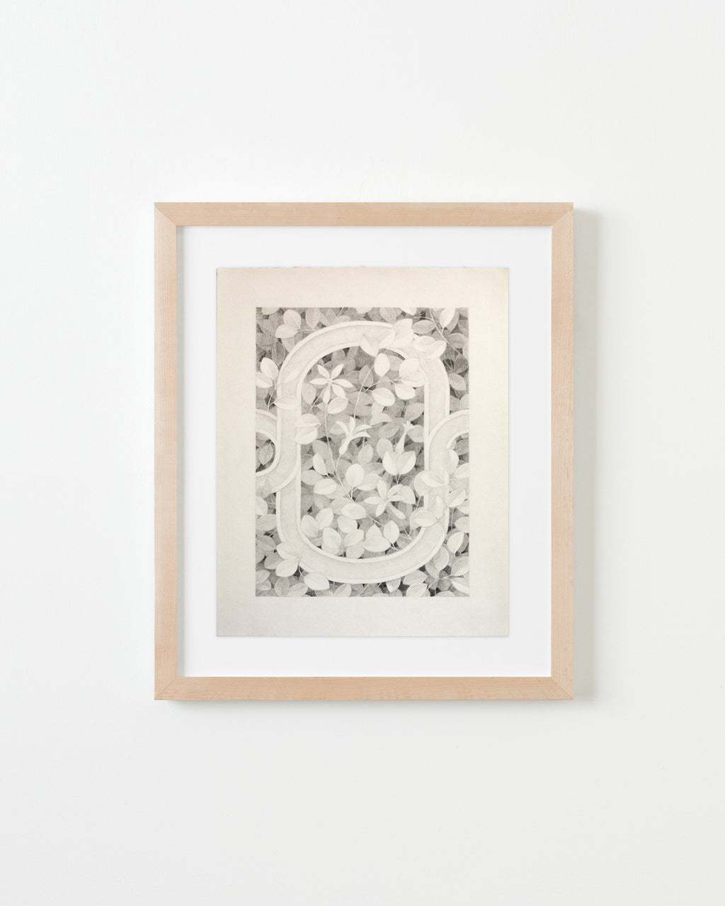Drawing by Lucía Rodríguez Pérez titled "Untitled (loop II)" - 1.