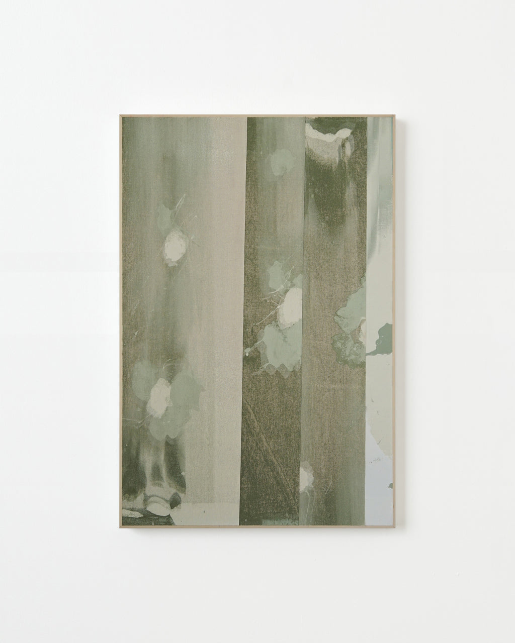 Painting by Natalia Nicole Rodríguez titled "Cuando te miro a los ojos" - 1.