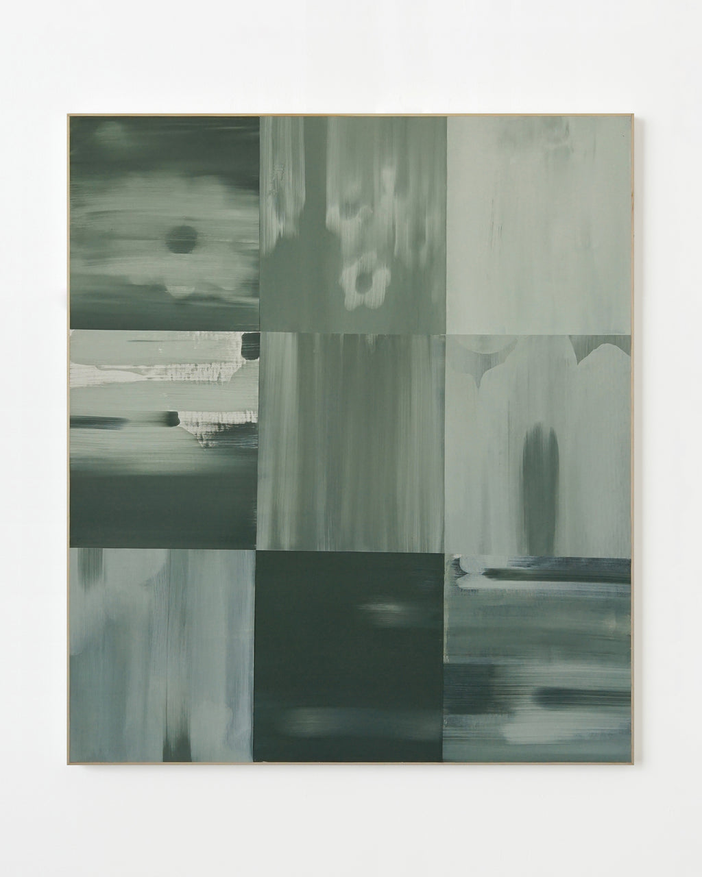 Painting by Natalia Nicole Rodríguez titled "Seasons Changing" - 1.