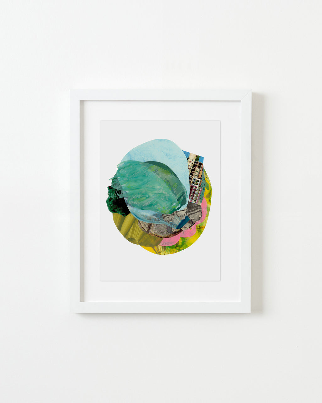 Mixed Media by Xochi Solis titled "Conceded to the moment’s current" - 1.