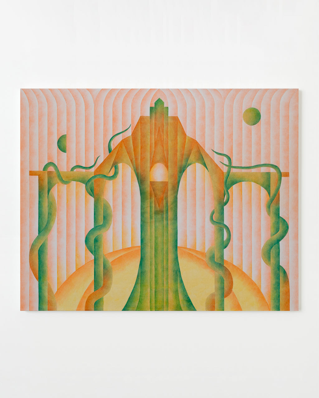 Painting by Roberta Gentry titled "Adoration" - 1.