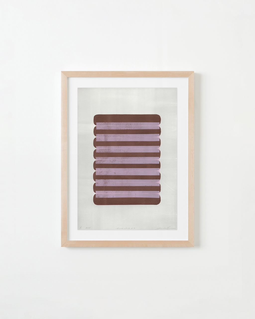 Print by Arielle Zamora titled "Field Work No. 2" - 1.