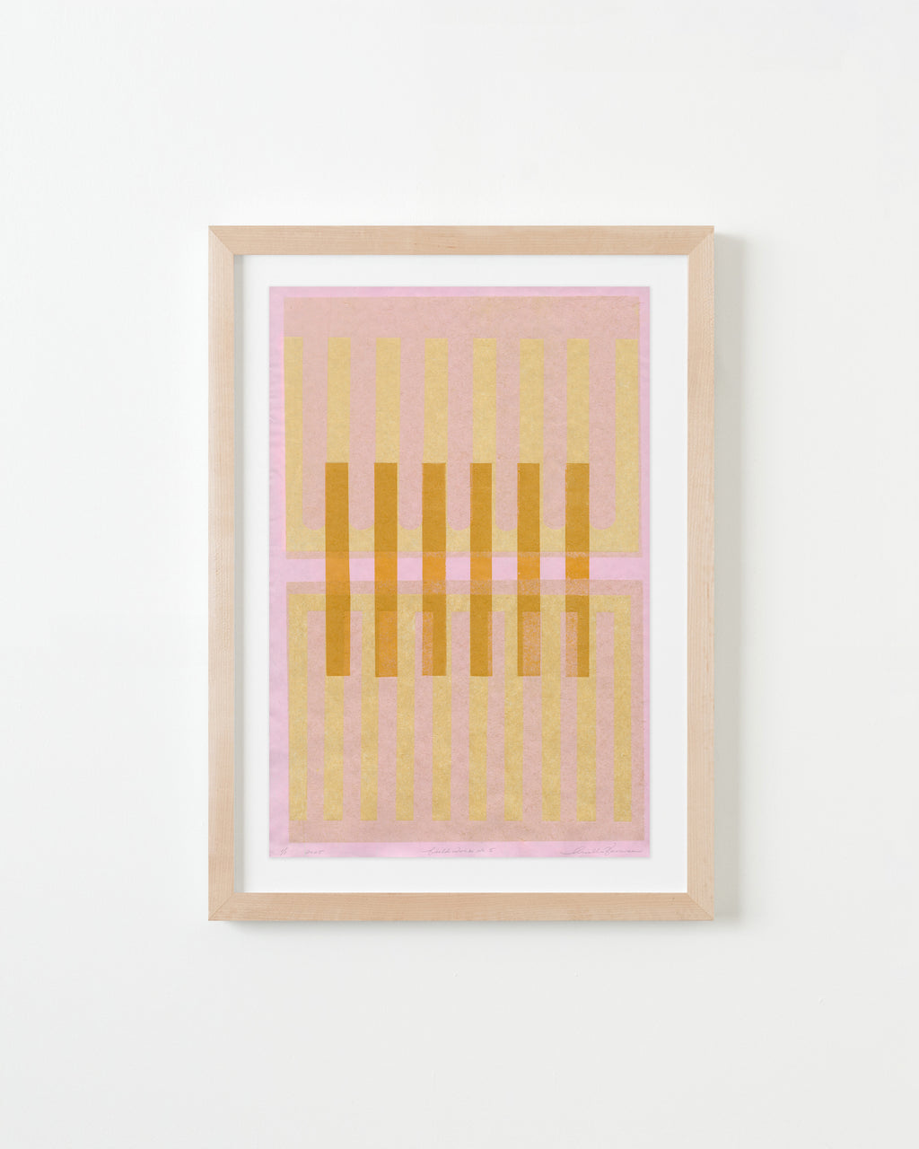 Print by Arielle Zamora titled "Field Work No. 5" - 1.