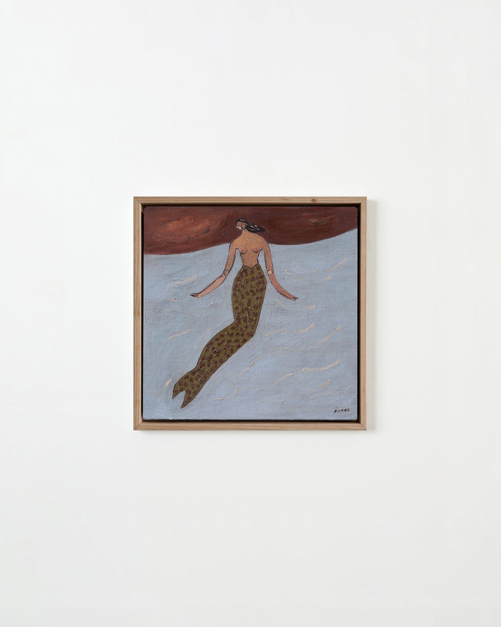 Painting by Brittany Ferns titled "Emergence" - 1.