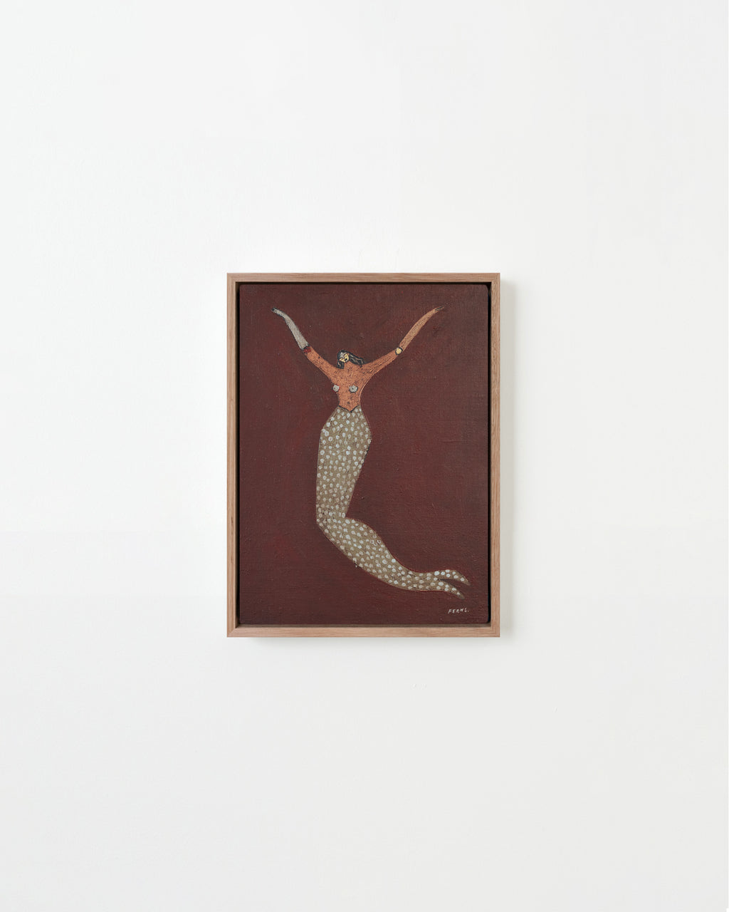 Painting by Brittany Ferns titled "The Tidekeeper 5" - 1.