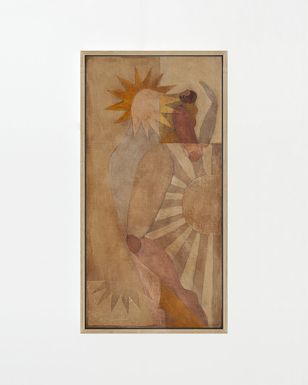 Painting by Brittany Ferns titled "Mother Sun" - 1.