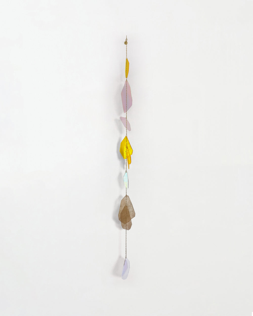 Sculpture by Christina Watka titled "Yellow Light Totem No. 3" - 1.
