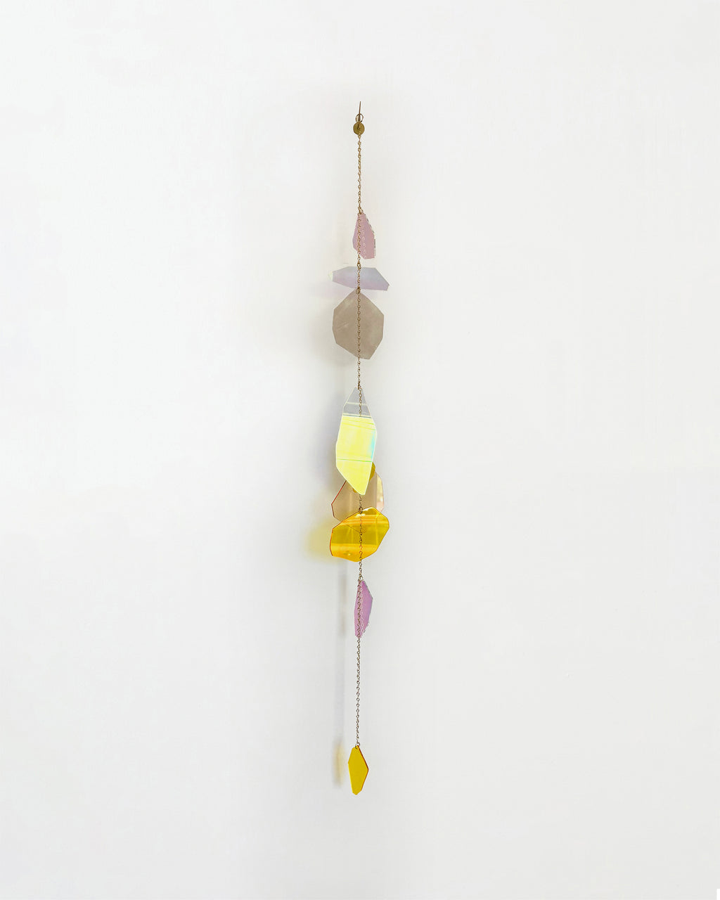 Sculpture by Christina Watka titled "Yellow Light Totem No. 6" - 1.