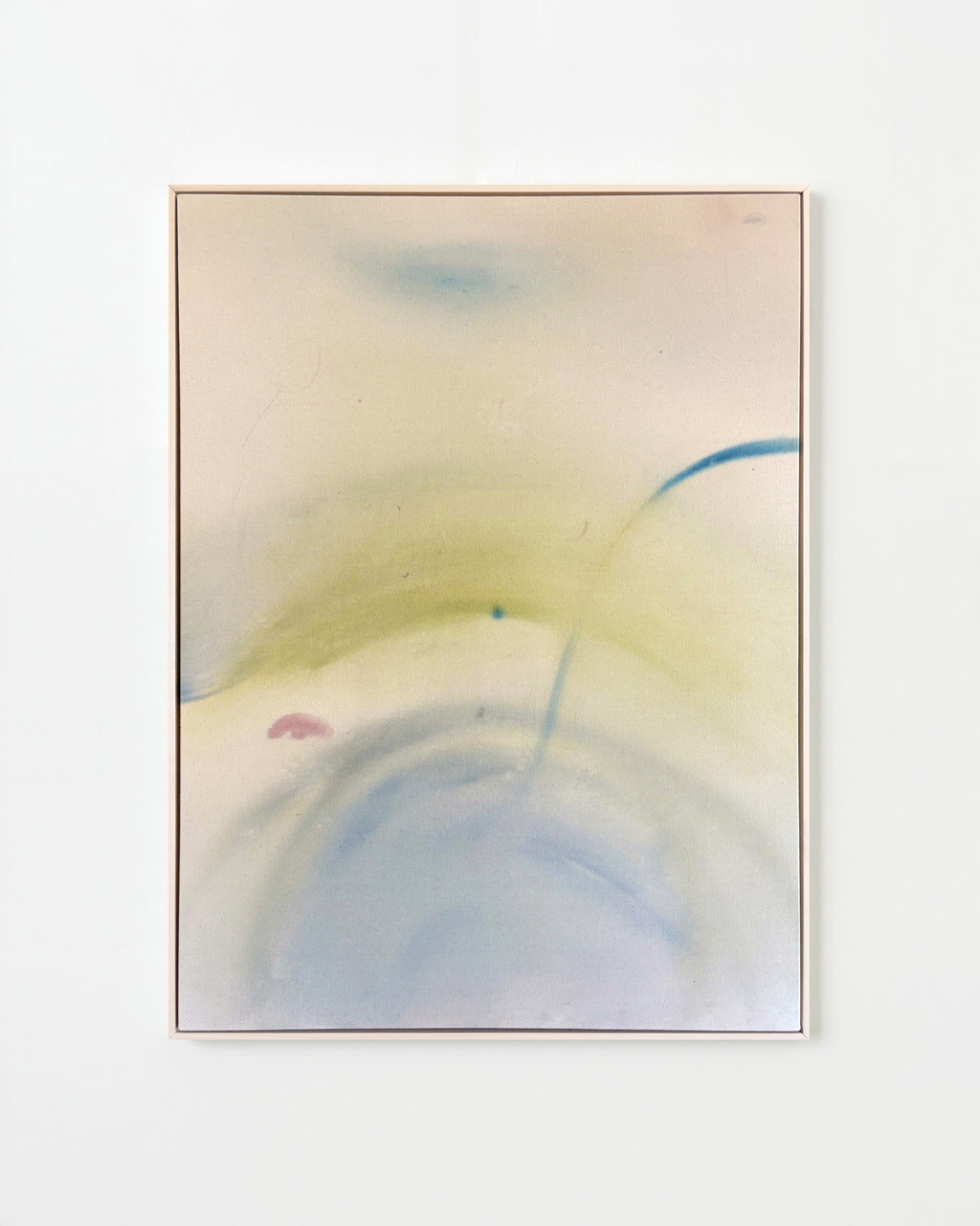 Painting by Arlina Cai titled "Wishing Well" - 1.