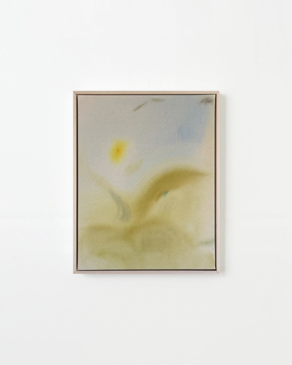 Painting by Arlina Cai titled "The Sweetness Of Here" - 1.