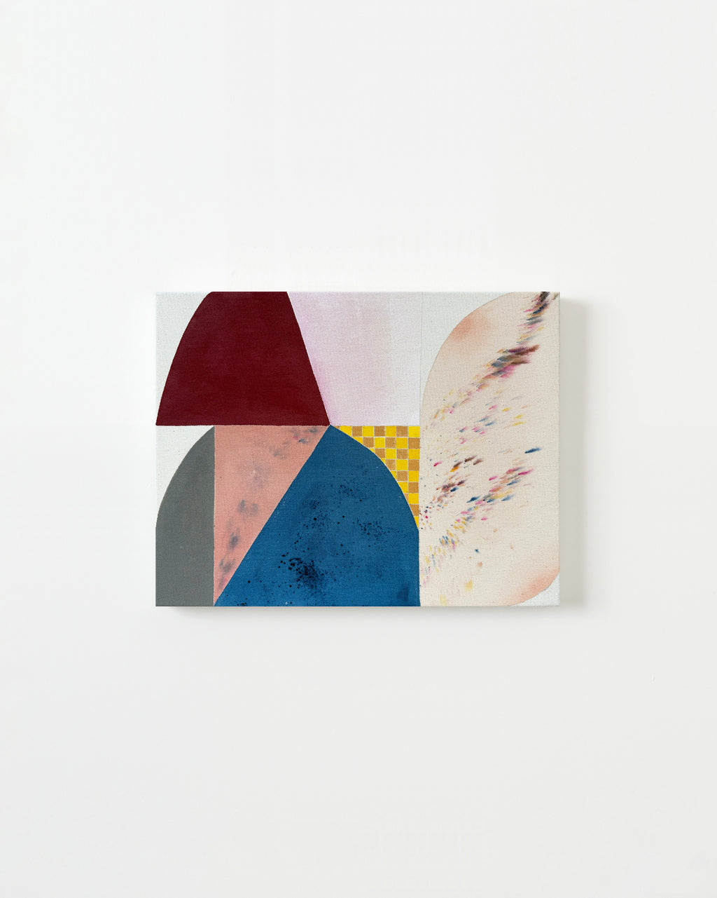 Painting by Christina Flowers titled "Collected No6" - 1.