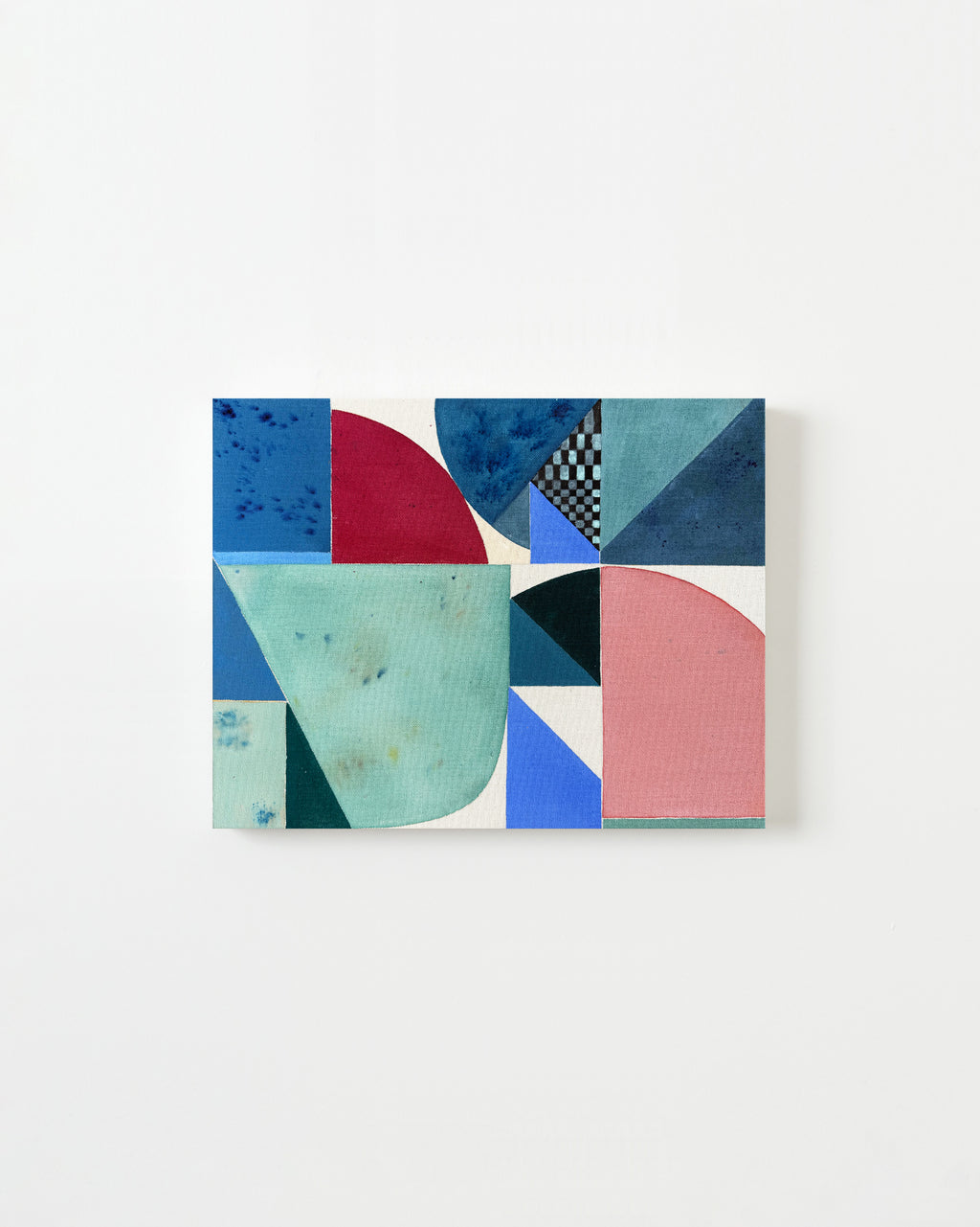 Painting by Christina Flowers titled "Collected No8" - 1.