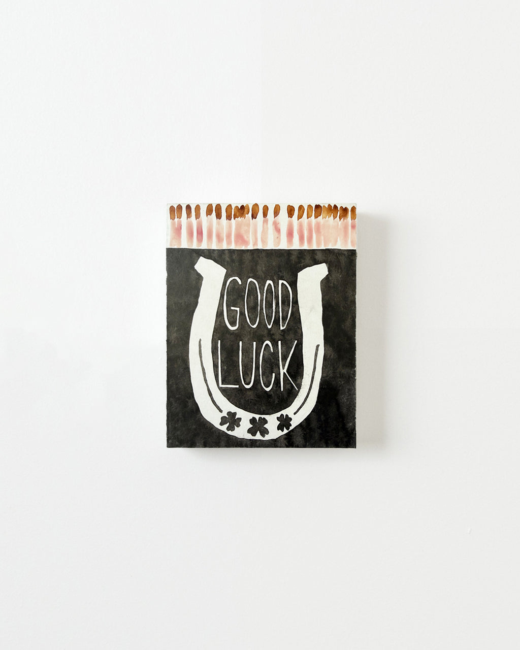 Painting by Kate Roebuck titled "Matchbook Two" - 1.