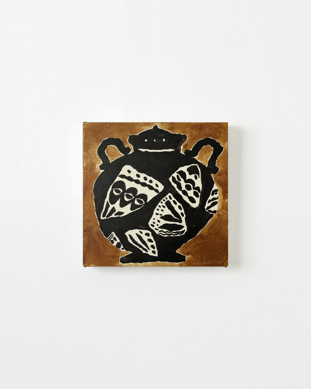 Painting by Kate Roebuck titled "Vessel for Precious Things" - 1.