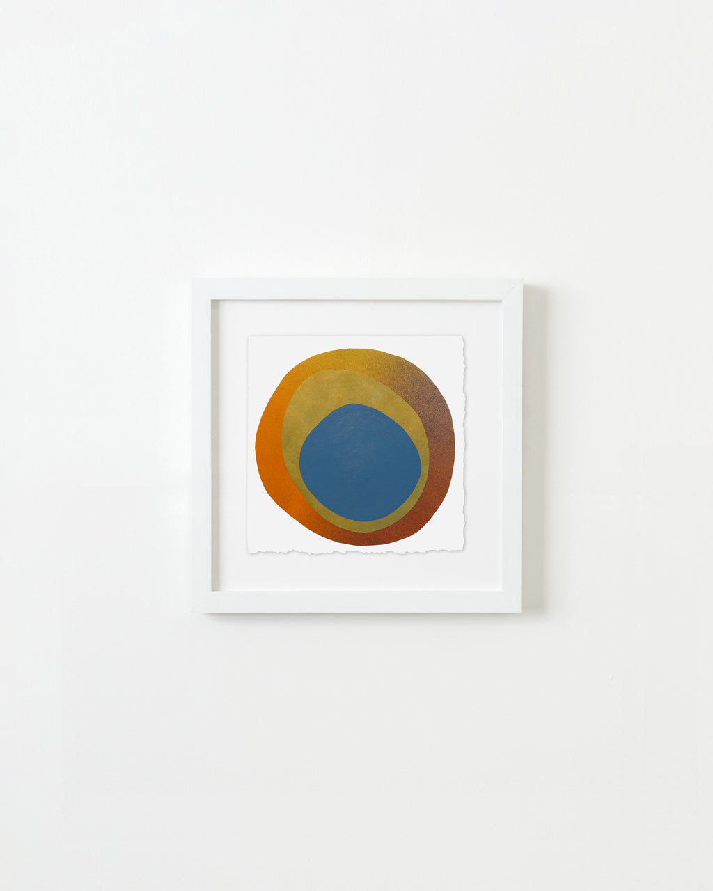 Mixed Media by Laura Berman titled "Enclusions S25 7" - 1.
