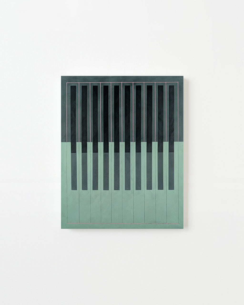 Painting by Arielle Zamora titled "Mérida Gate No. I" - 1.