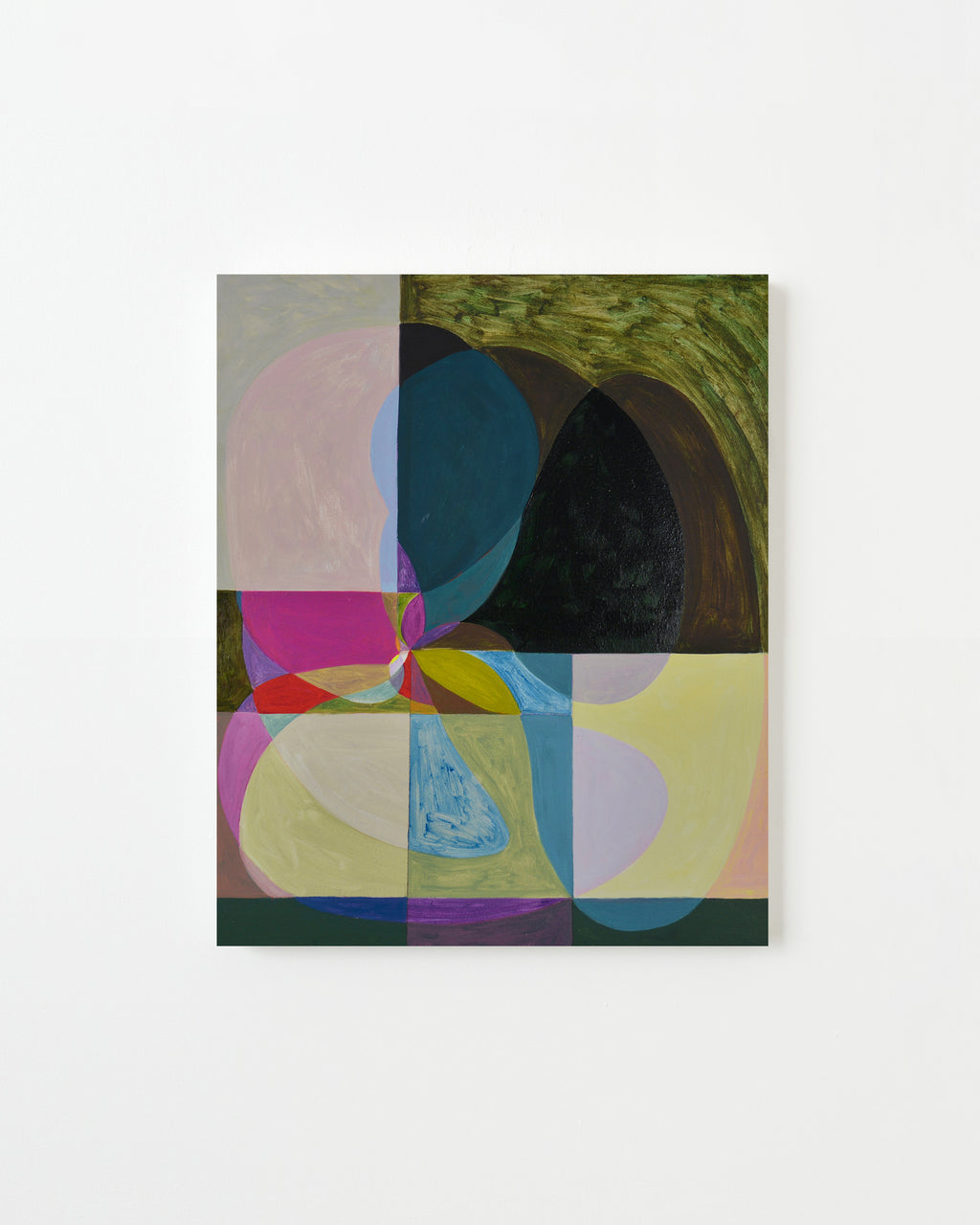 Painting by Jackie Meier titled "Tangle" - 1.