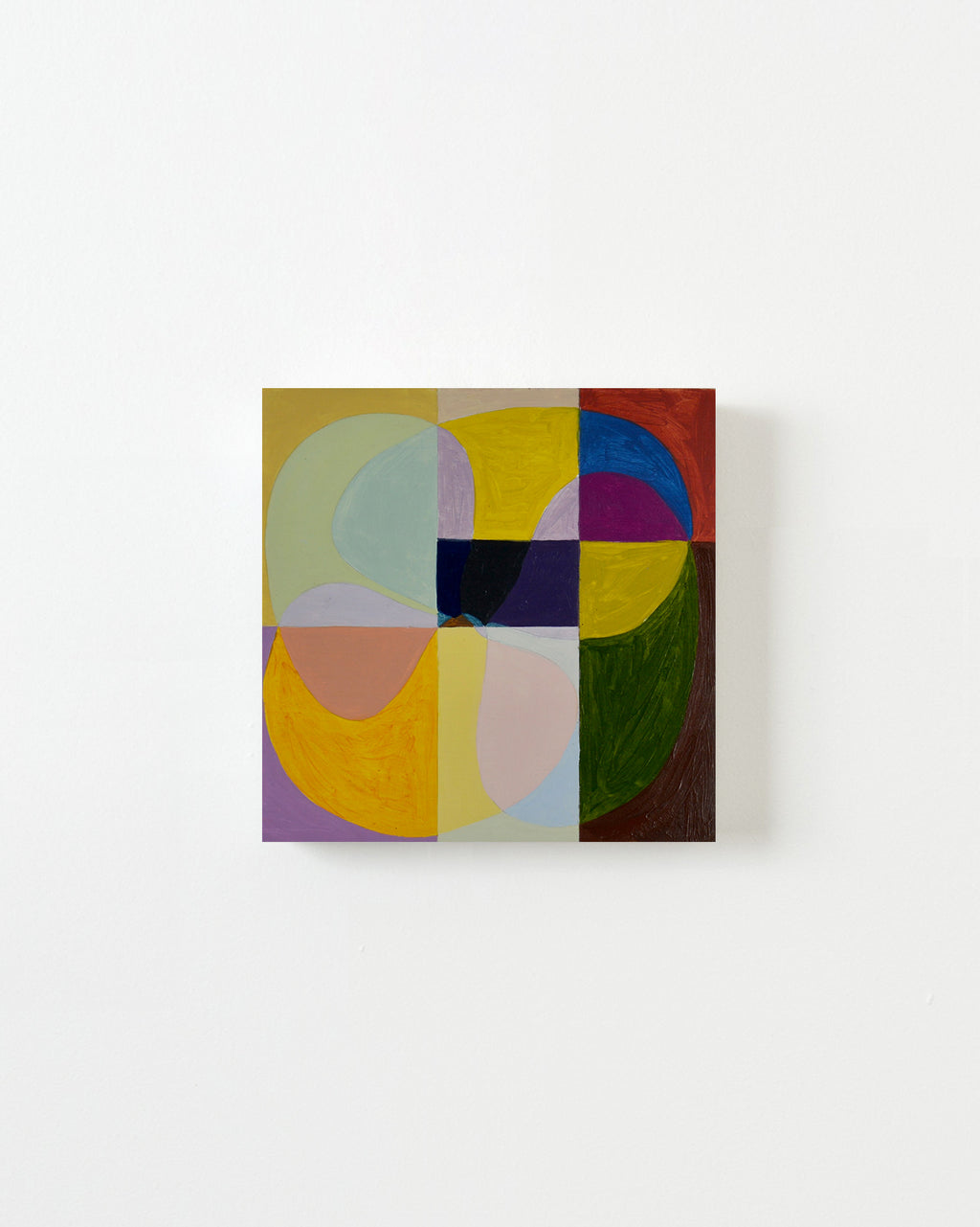 Painting by Jackie Meier titled "Little #4" - 1.