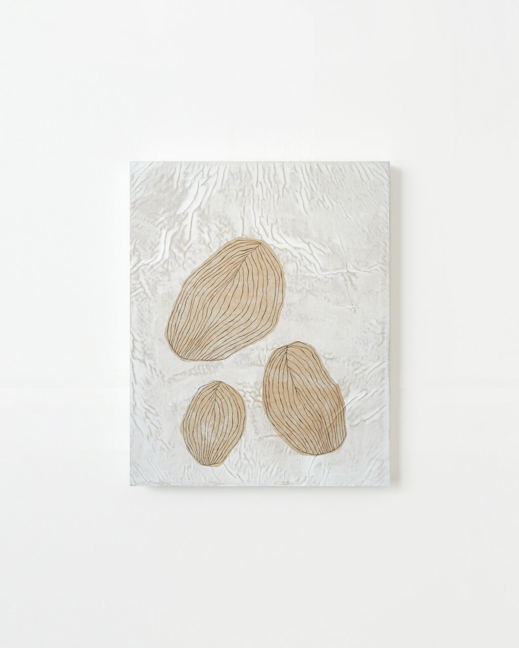 Painting by Lydia Bassis titled "Between Stillness" - 1.