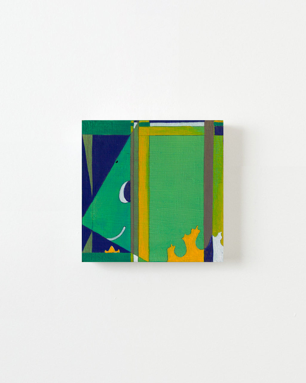 Painting by Kyle Pellet titled "👺 Neurodivergent Butoh Dance Therapy Revue, San Pablo, California, 2005" - 1.