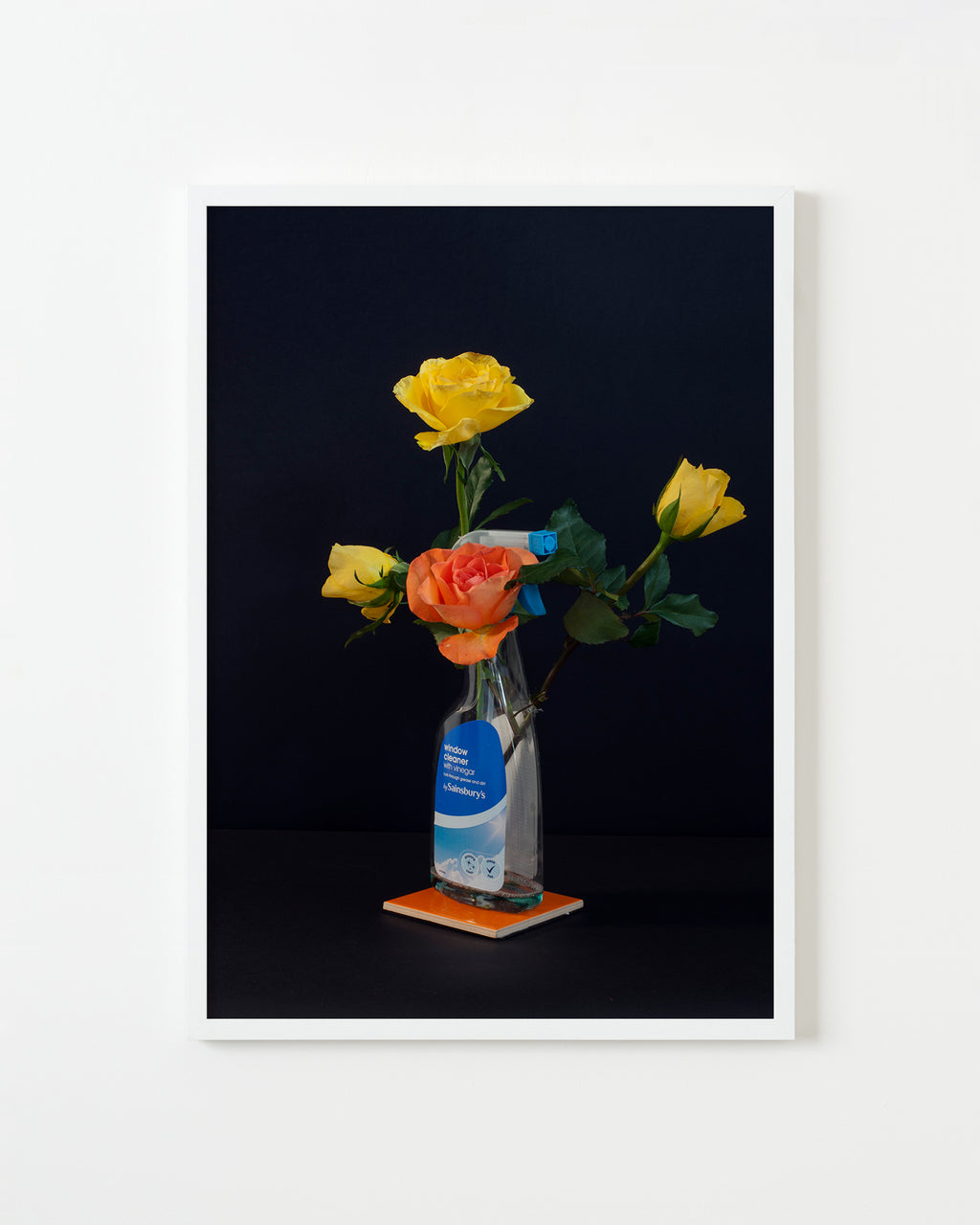 Almost empty plastic bottles of whatever #1 - Maria de la O Garrido