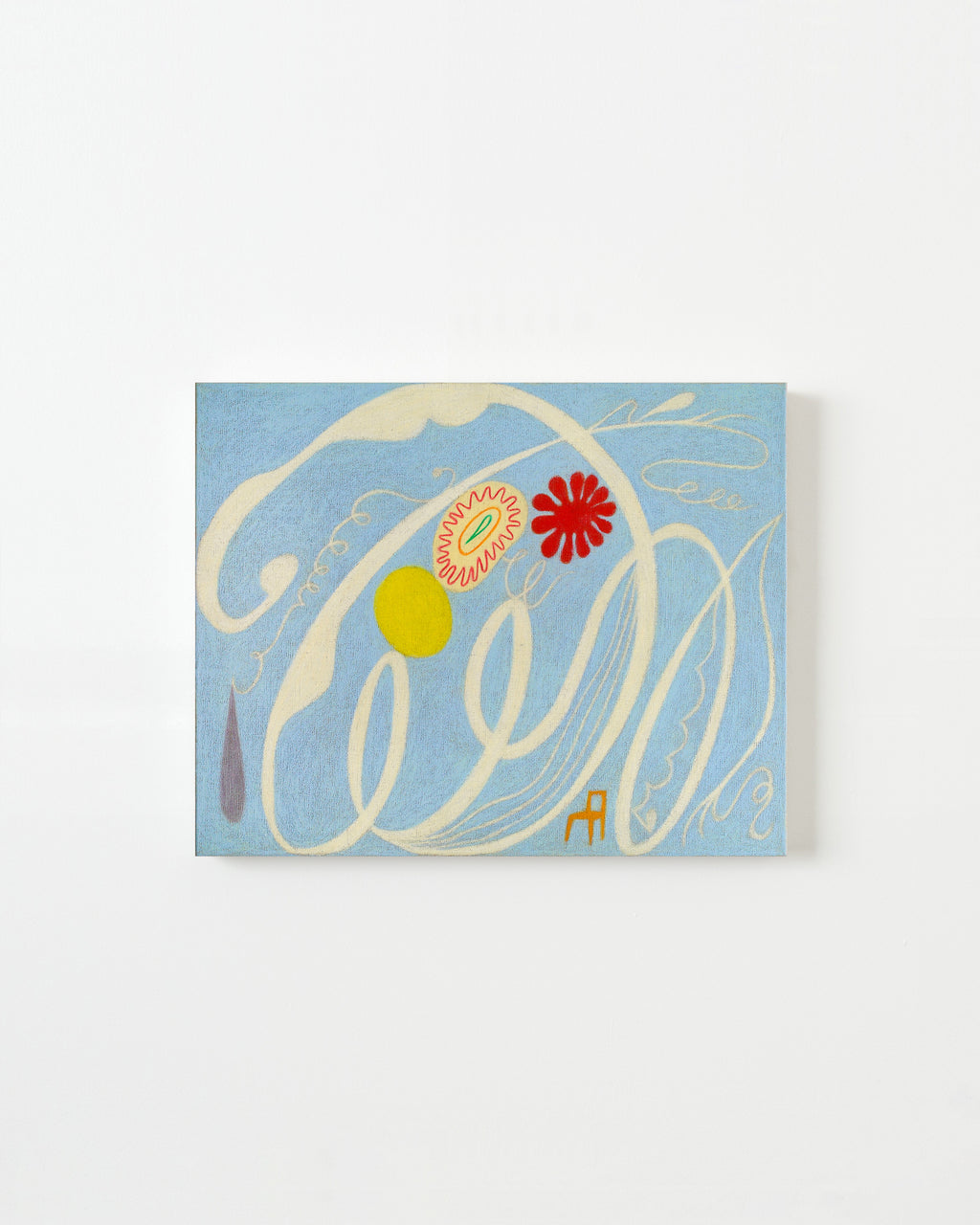 Painting by Gizem Vural titled "A Summer Time Memory" - 1.