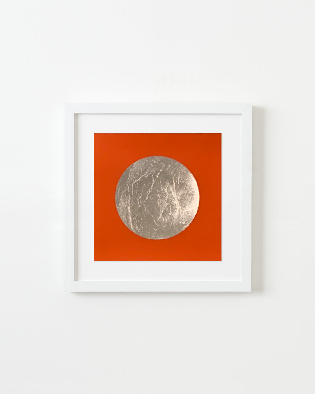 Reflection Pool Orange (10x10 print) - Chad Kouri