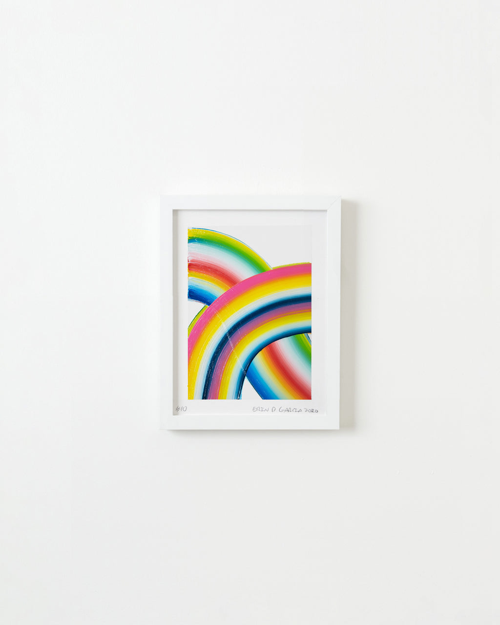 Painting by Erin D. Garcia titled "Gradient #10" - 1.