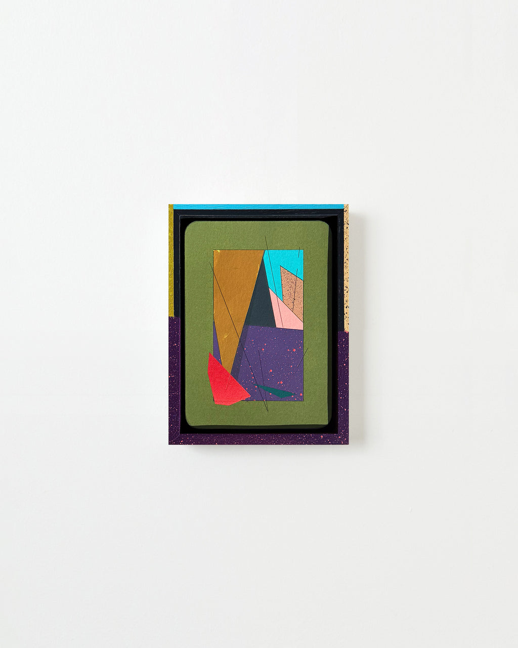 Painting by Michael Moncibaiz titled "Training Mission #523" - 1.