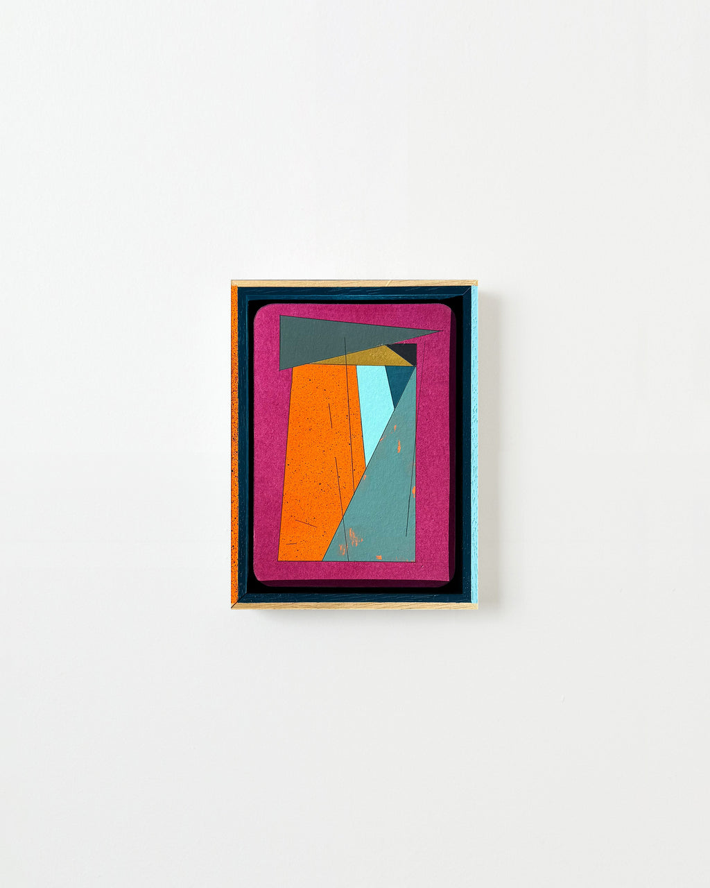 Painting by Michael Moncibaiz titled "Training Mission #525" - 1.