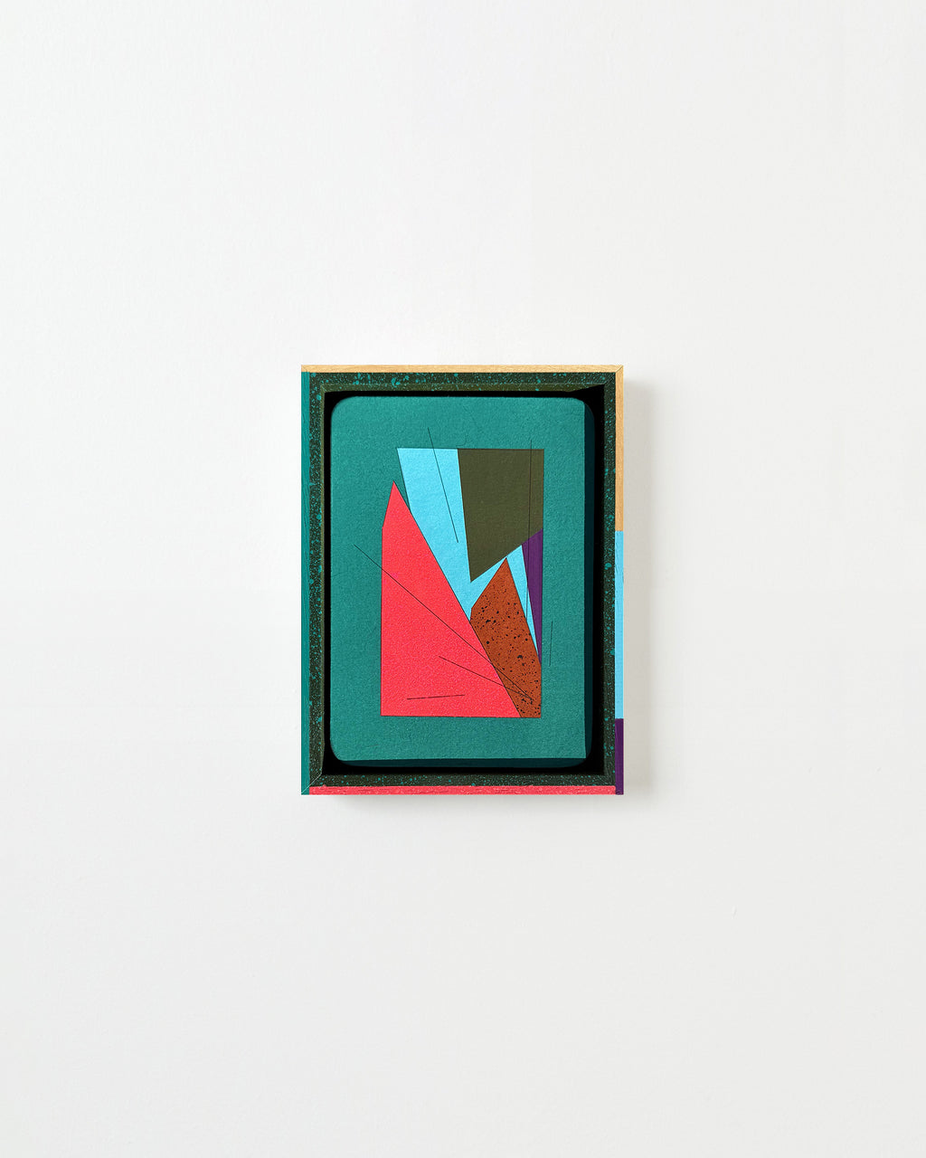 Painting by Michael Moncibaiz titled "Training Mission #528" - 1.