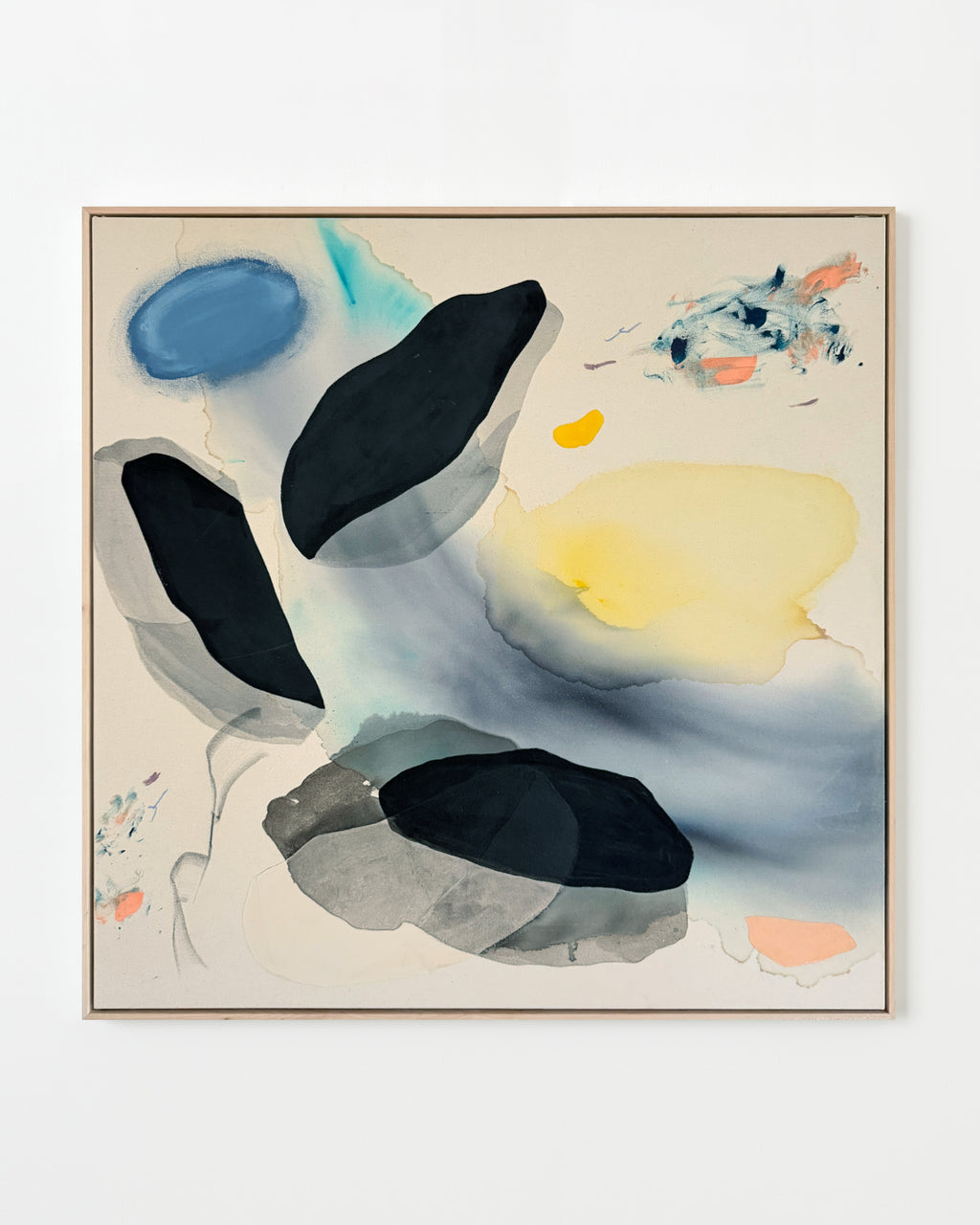 Painting by Karina Bania titled "Leaving Memory" - 1.