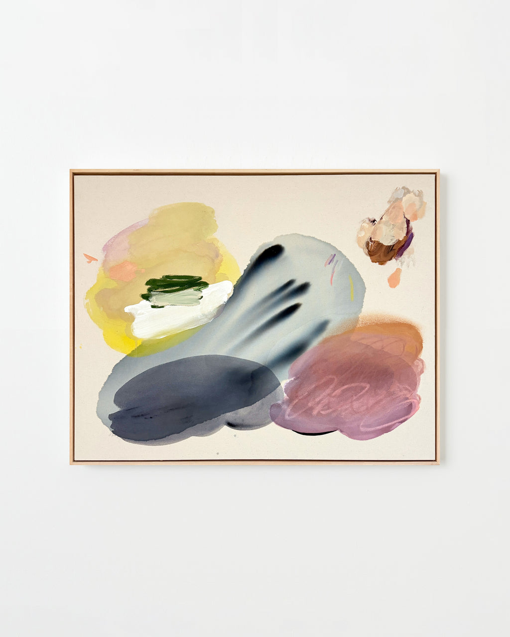 Painting by Karina Bania titled "Pressed" - 1.