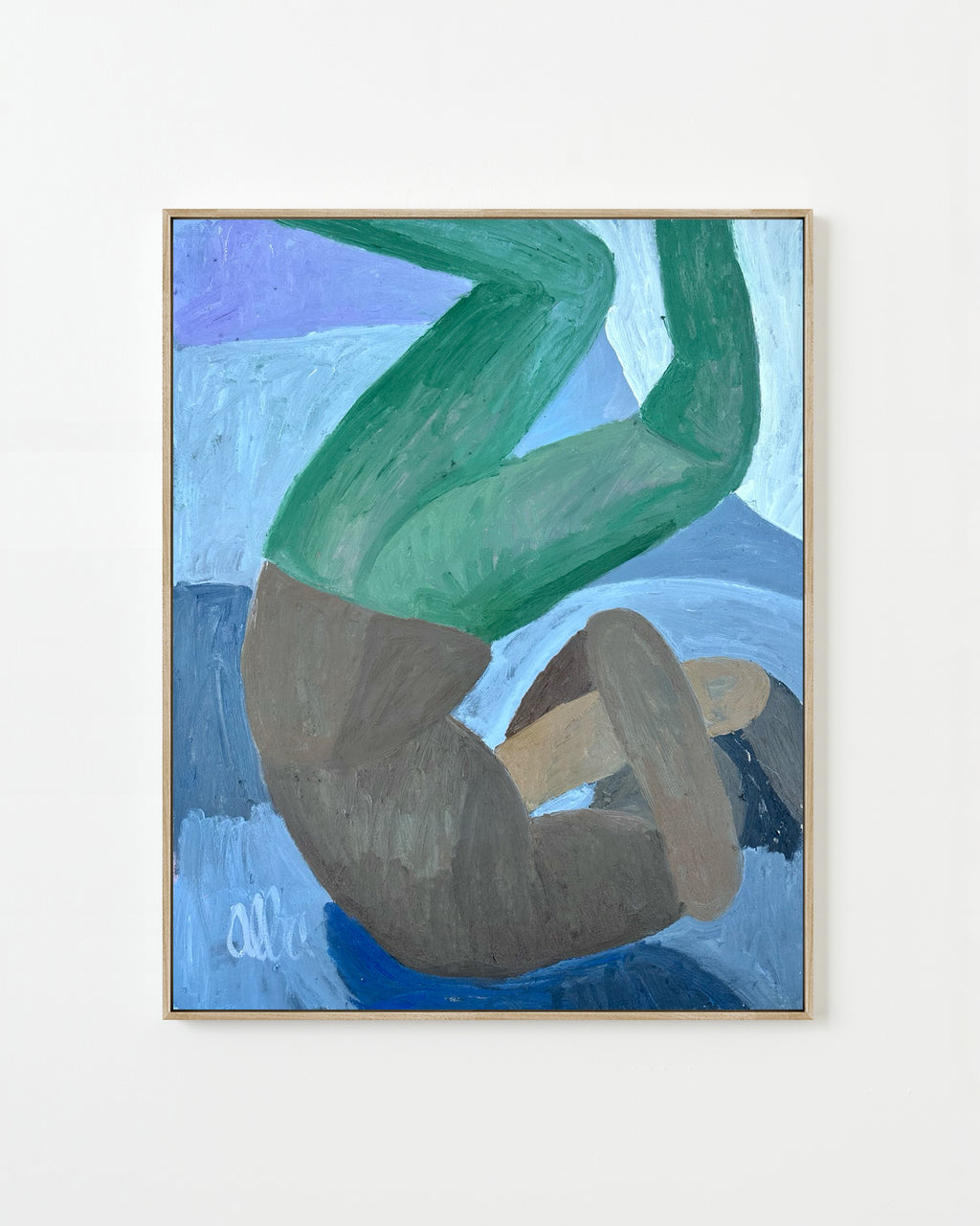 Painting by Andrew Alba titled "Grace" - 1.