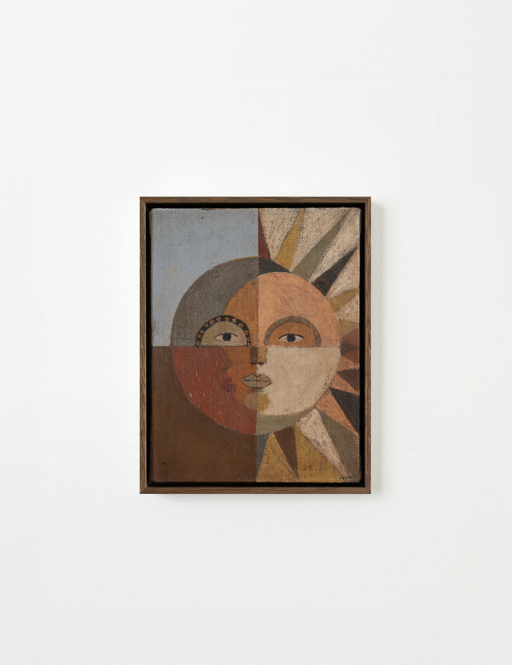 Painting by Brittany Ferns titled "The Quiet Sun" - 1.