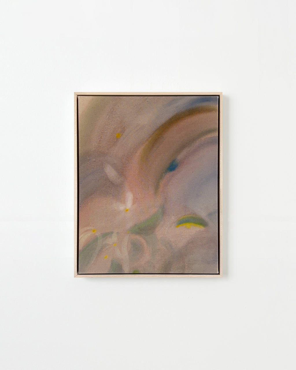 Painting by Arlina Cai titled "What Is A Shadow Made Of?" - 1.