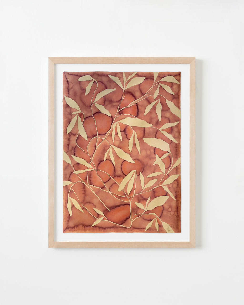 Painting by Kate Roebuck titled "Water Branch" - 1.