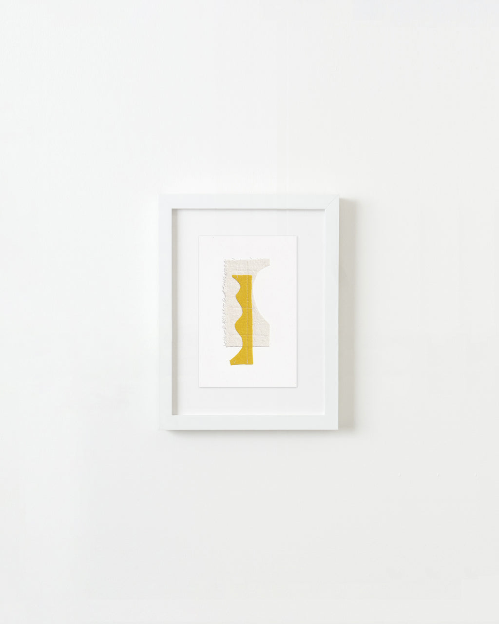 Mixed Media by Anastasia Greer titled "Lemon Ripple" - 1.
