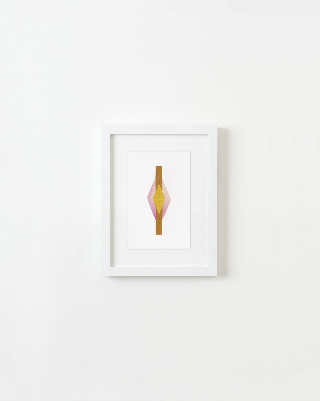 Mixed Media by Anastasia Greer titled "Unruly Diamond" - 1.