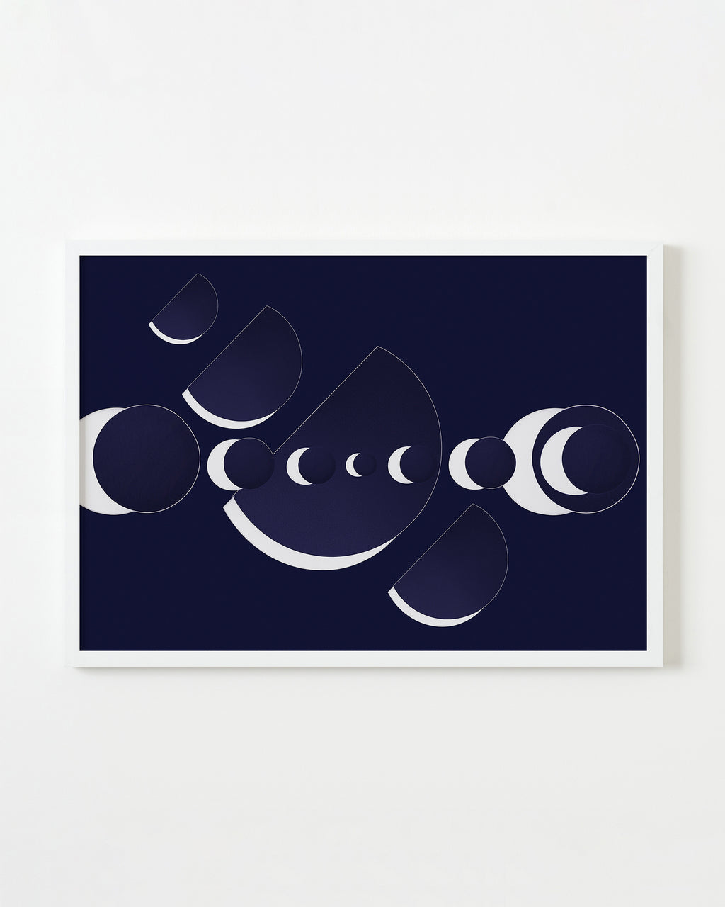 Print by Martina Lang titled "Space Oddity Night" - 1.