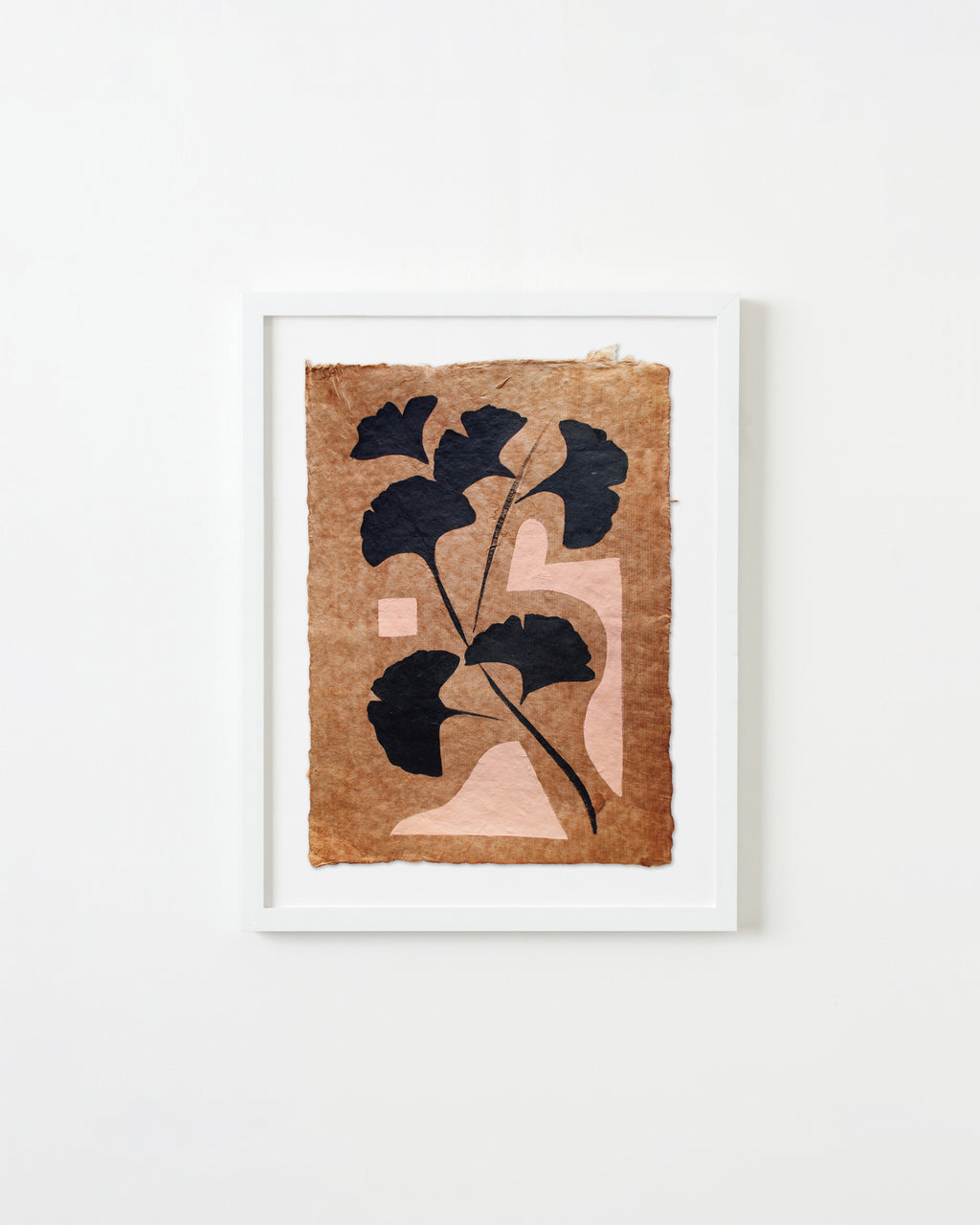 Painting by Anna Koeferl titled "Garden Study No. 1" - 1.