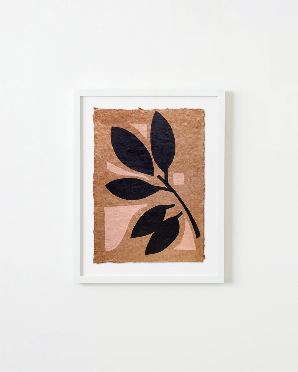 Painting by Anna Koeferl titled "Garden Study No. 3" - 1.